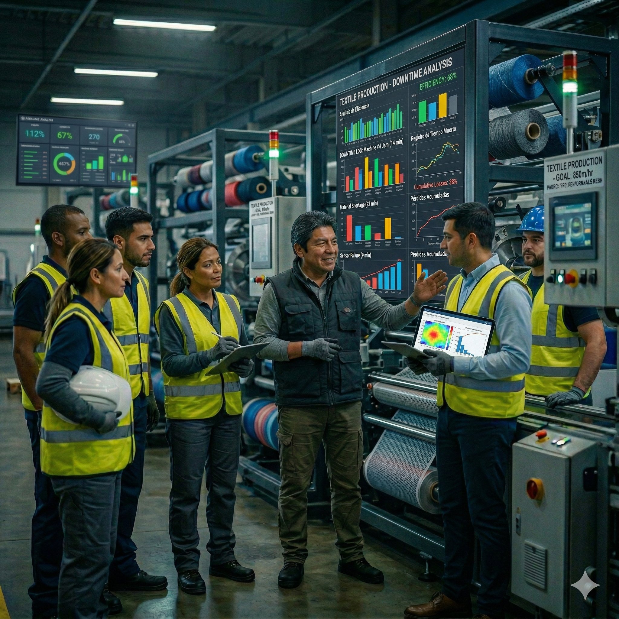 Planta de producción - análisis de eficiencia